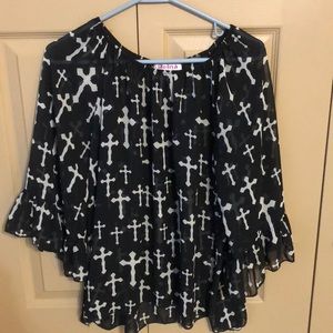 Black Tunic top